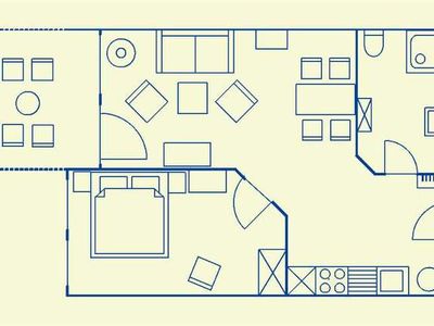 Appartement für 3 Personen (42 m²) in Ahlbeck 8/8