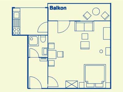 Appartement für 2 Personen (37 m²) in Ahlbeck 8/10