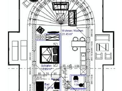 Appartement für 2 Personen (50 m²) in Ahlbeck 3/6