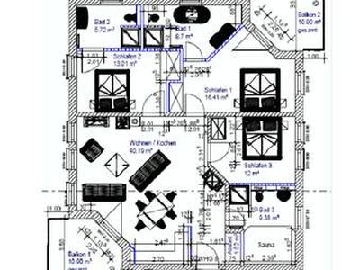 Appartement für 6 Personen (118 m²) in Ahlbeck 6/6