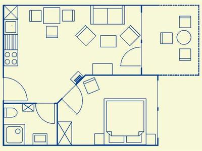 Appartement für 2 Personen (33 m²) in Ahlbeck 7/7