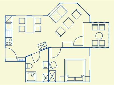 Appartement für 2 Personen (39 m²) in Ahlbeck 7/7