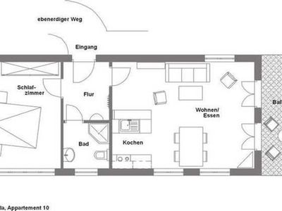 Appartement für 4 Personen (54 m²) in Ahlbeck 9/10