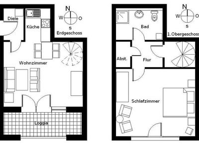 Appartement für 4 Personen (61 m²) in Ahlbeck 10/10