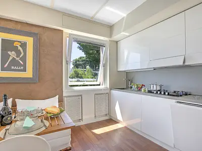 Küche und Essbereich