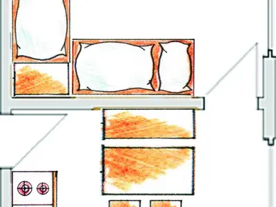 Appartement Nr. 6 Skizze
