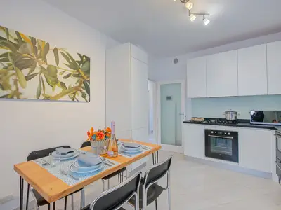 Küche und Essbereich