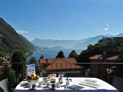 Wunderschöne Ausblick auf den See