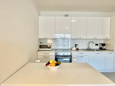 Küche und Essbereich