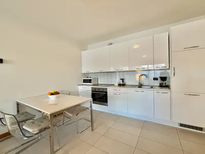 Küche und Essbereich