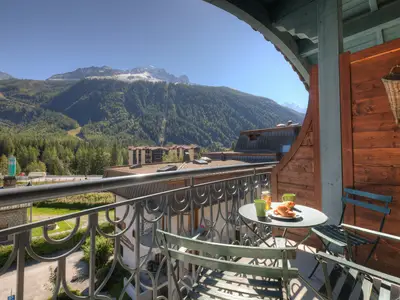 Sonnigen Balkon