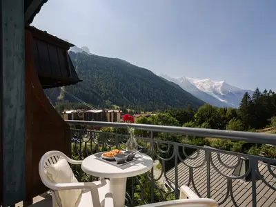 Ausblick vom Balkon