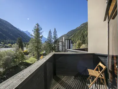 Ausblick vom Balkon