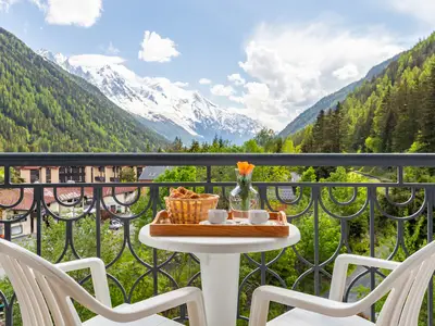 Fantastische Aussicht vom Balkon