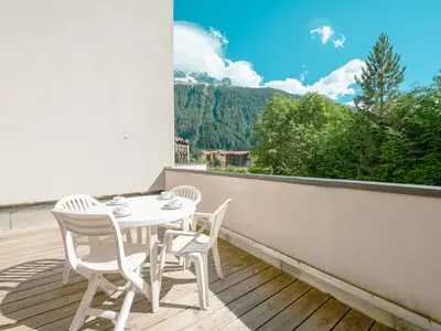 Bergblick von der Terrasse