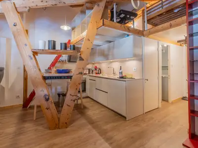 Küche und Essbereich