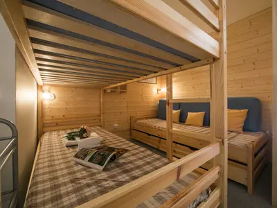 Schlafzimmer 2 für 3 Gäste