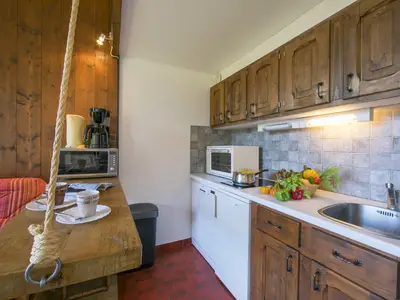 Voll ausgestattete Küche - mit Geschirrspüler