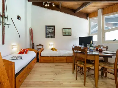 Einzelbetten im Wohnbereich