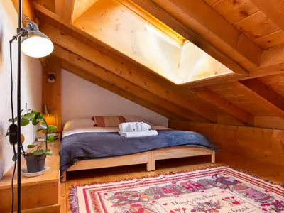 Zwischengeschoss Schlafzimmer für 2 Personen