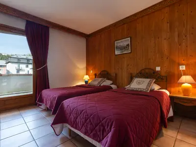 Schlafzimmer 2 mit zwei Einzelbetten