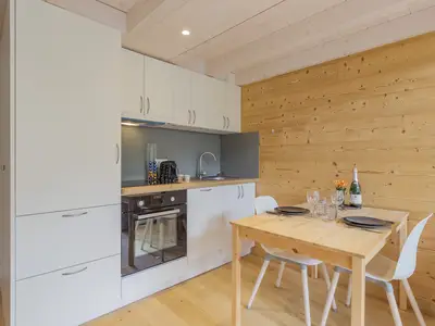 Wohnzimmer mit Essgarnitur