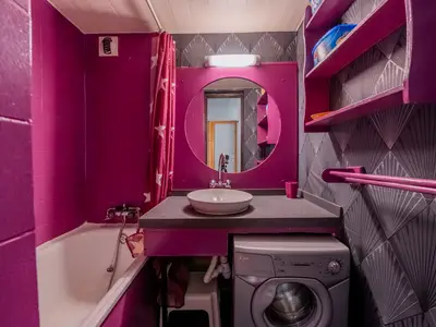 Badezimmer mit Badewanne