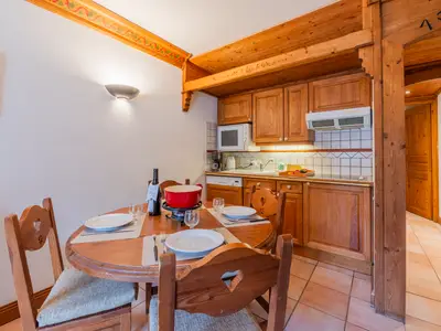 Küche und Essbereich