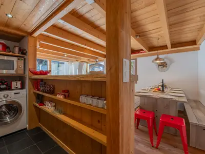 Küche und Essbereich