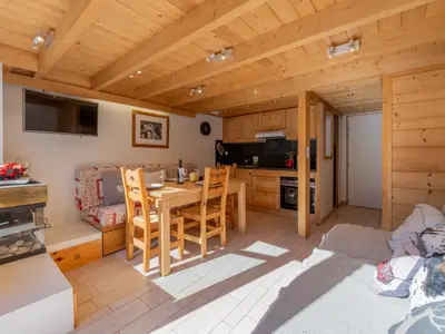 Küche und Essbereich