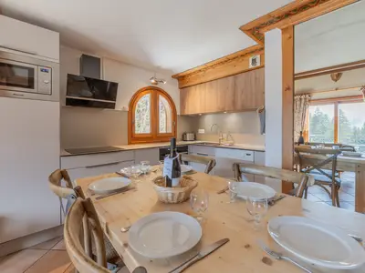 Küche und Essbereich