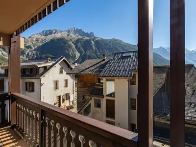 Schöner Ausblick vom Balkon