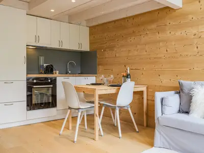 Wohnzimmer und Küche