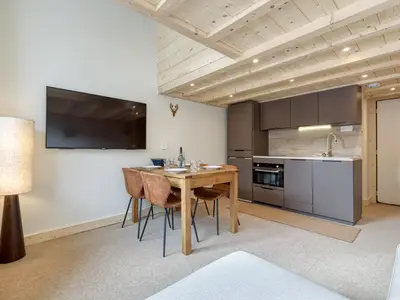 Küche und Essbereich