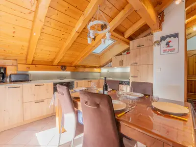 Küche und Essbereich