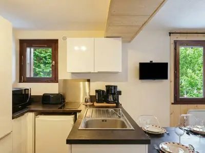 Küche und Essbereich