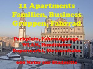 Appartement für 4 Personen in Augsburg