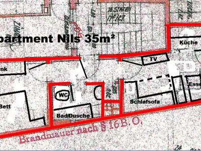 Grundriss Apartment Nils