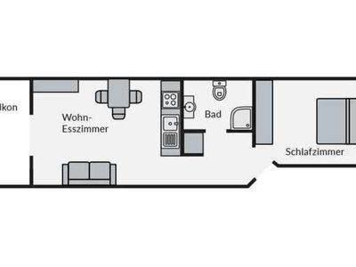 Appartement für 4 Personen (34 m²) in Baabe 8/10