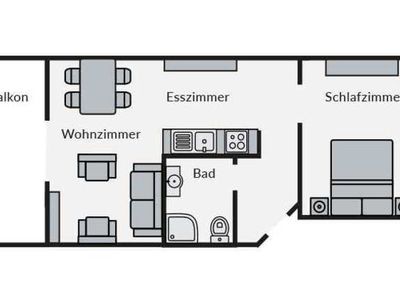 Appartement für 4 Personen (48 m²) in Baabe 7/10