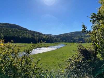 Schieferpfad: Blick auf die Eder