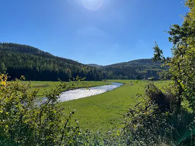 Schieferpfad: Blick auf die Eder