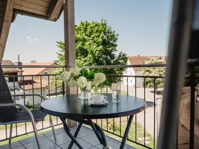 Appartement B Balkon