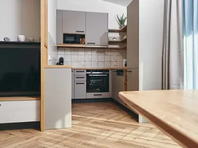 Wohnbereich mit Küche