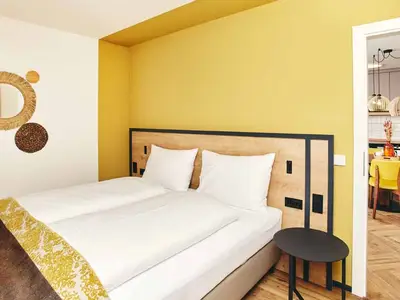 Schlafbereich "gelb"