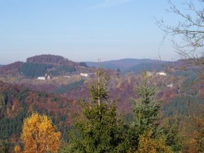 Blick auf das Schloß in Bad Laasph