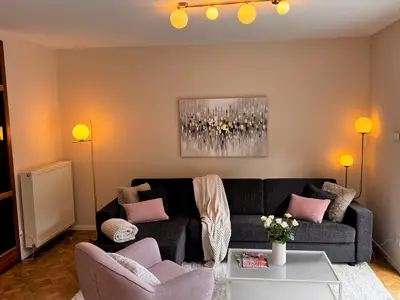 Wohlfühlen im Wohnzimmer FeWo Auszeit