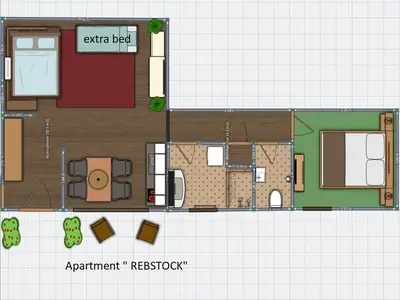 Appartement für 5 Personen in Baden-Baden 2/8