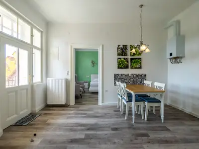 Apartment Katja, von Küche zum Schlafzimmer