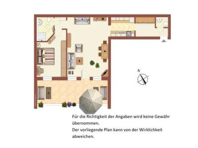 Appartement für 4 Personen (65 m²) in Bansin (Seebad) 10/10